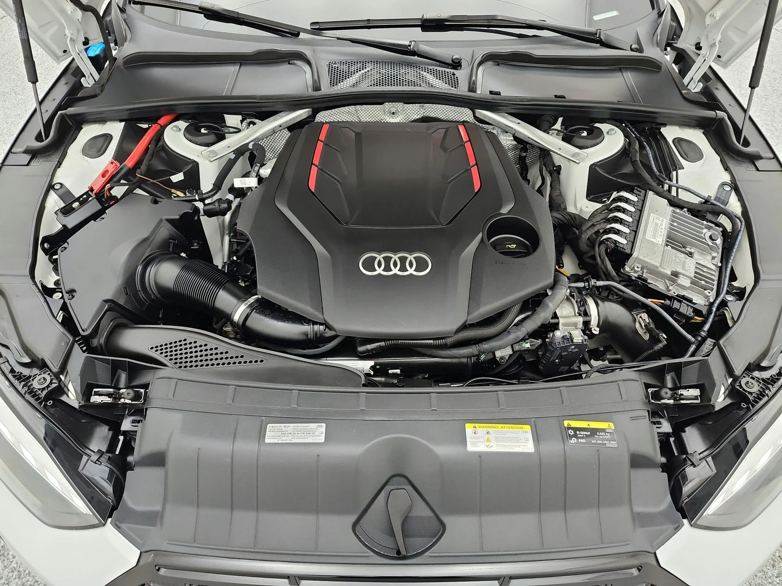 Used 2023 Glacier White Metallic Audi Premium Plus image 16