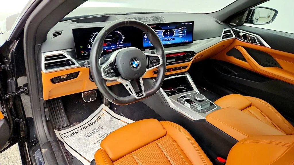 Used 2026 Black Sapphire Metallic BMW 430i xDrive Convertible w/ M Sport & Premium Pkgs image 13