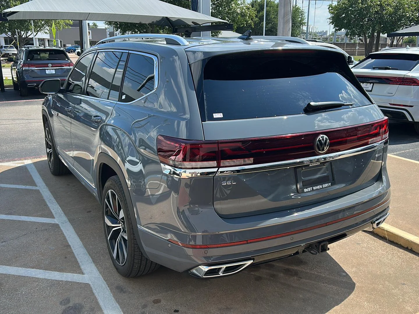 Used 2025 Platinum Gray Metallic Volkswagen 2.0T SEL Premium R-Line image 6