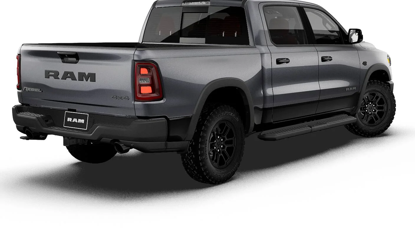 New 2027 Granite Crystal Metallic Clear-Coat Exterior Paint RAM REBEL image 14