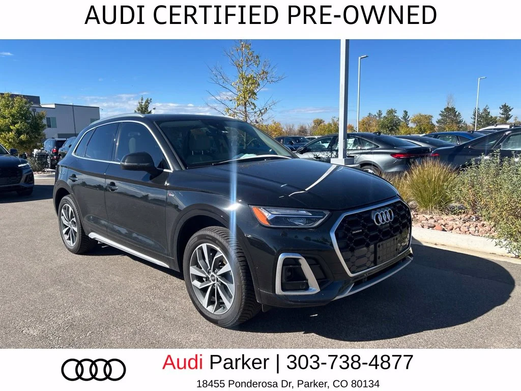 Used 2023 Black Audi 45 S line Premium image 2
