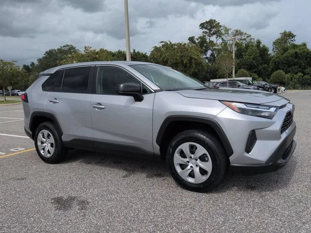 Certified Used 2024 Silver Toyota LE image 2