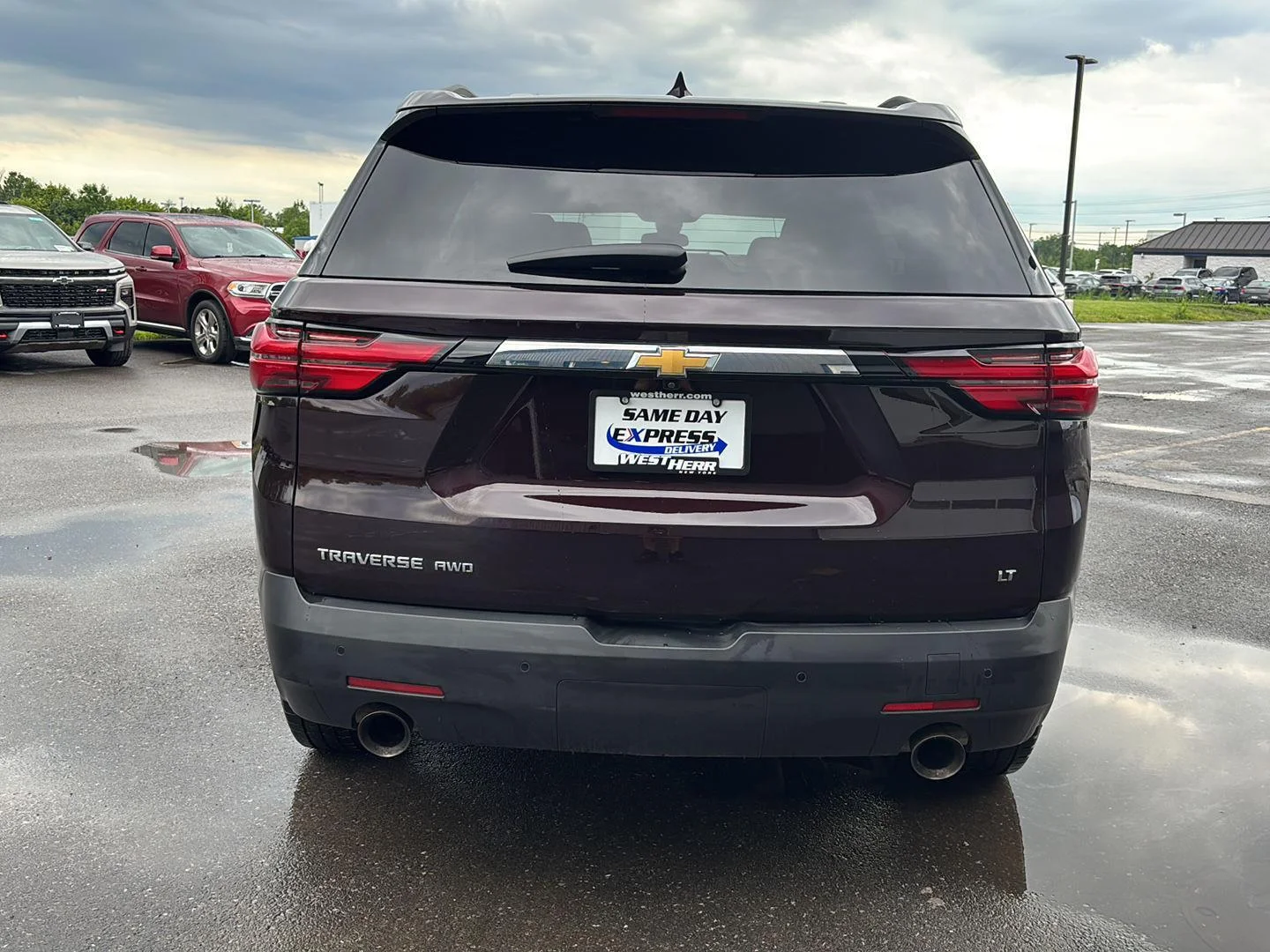 Used 2023 Black Cherry Metallic Chevrolet LT Cloth image 6