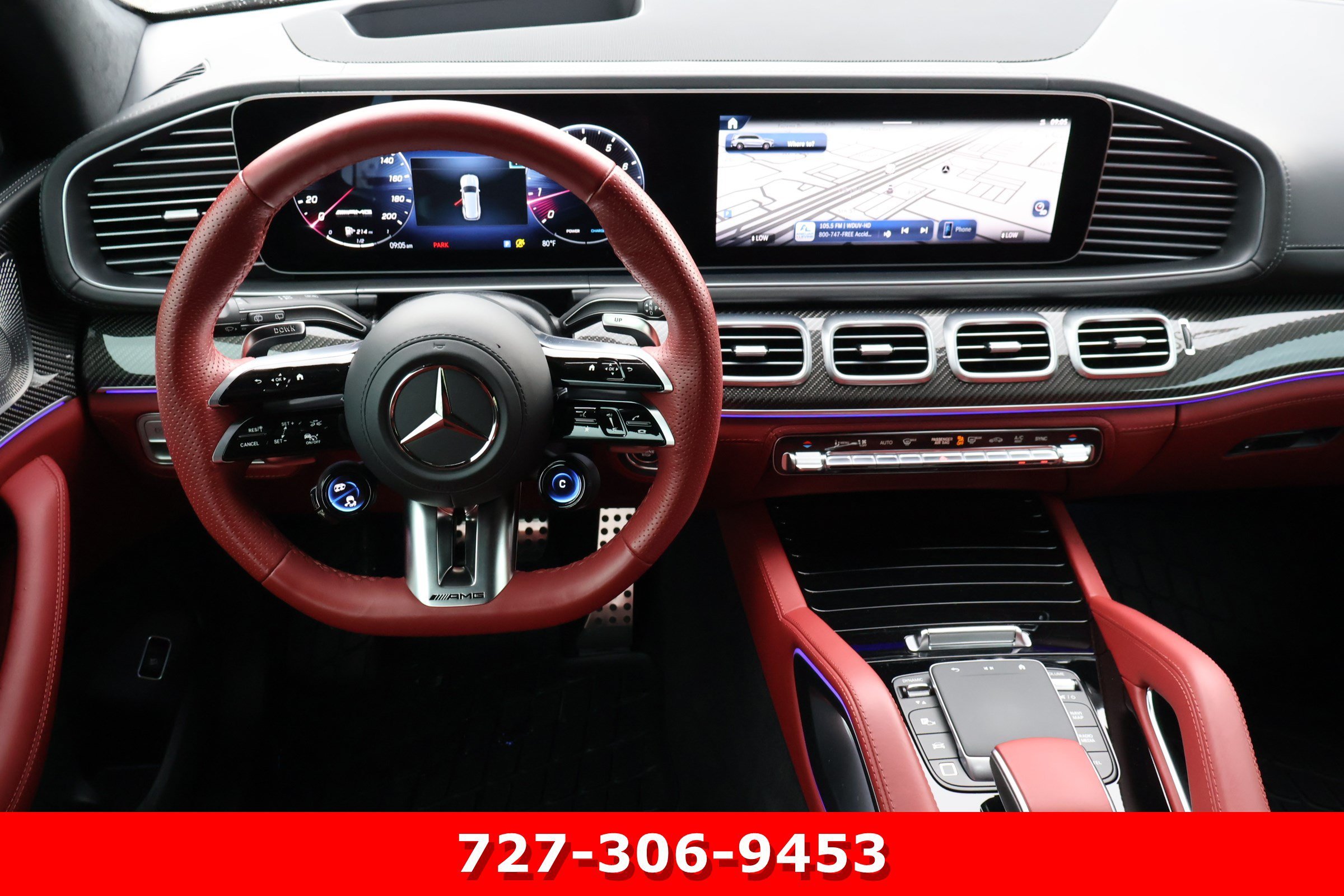 Certified Used 2026 Moonlight White Mercedes-Benz AMG® GLS 63 image 22