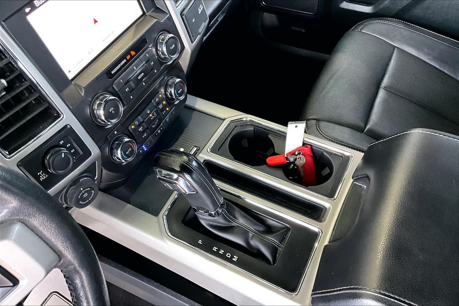 Used 2018 Shadow Black Ford LARIAT image 17