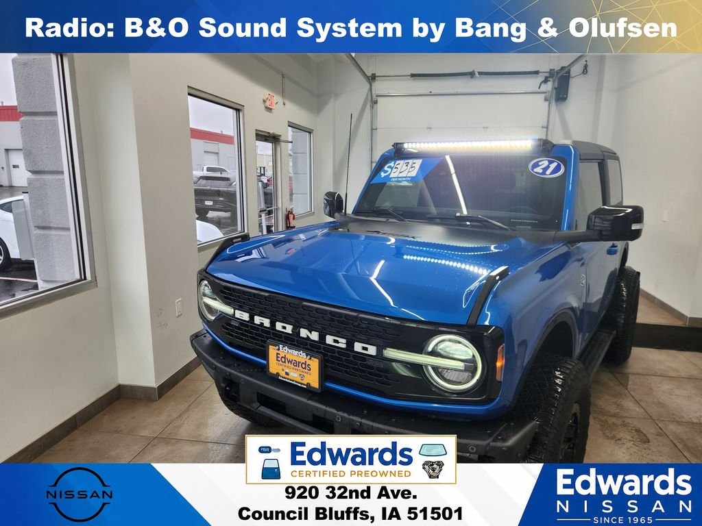 Used 2021 Blue Ford Wildtrak image 10