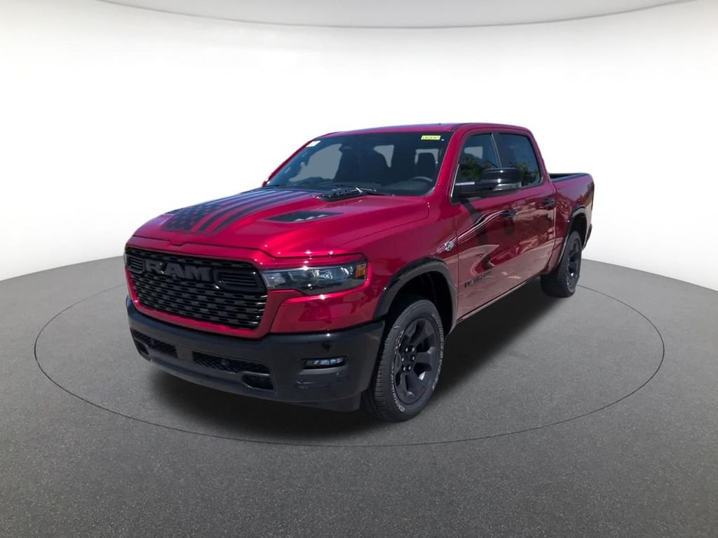 New 2026 Molten Red Pearl-Coat Exterior Paint RAM Big Horn image 2