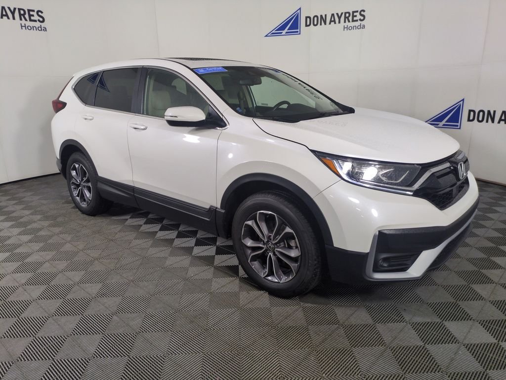 Used 2022 Platinum White Pearl Honda EX-L image 7