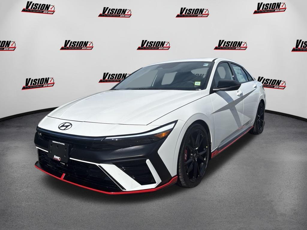 New 2026 White Hyundai Sedan image 1