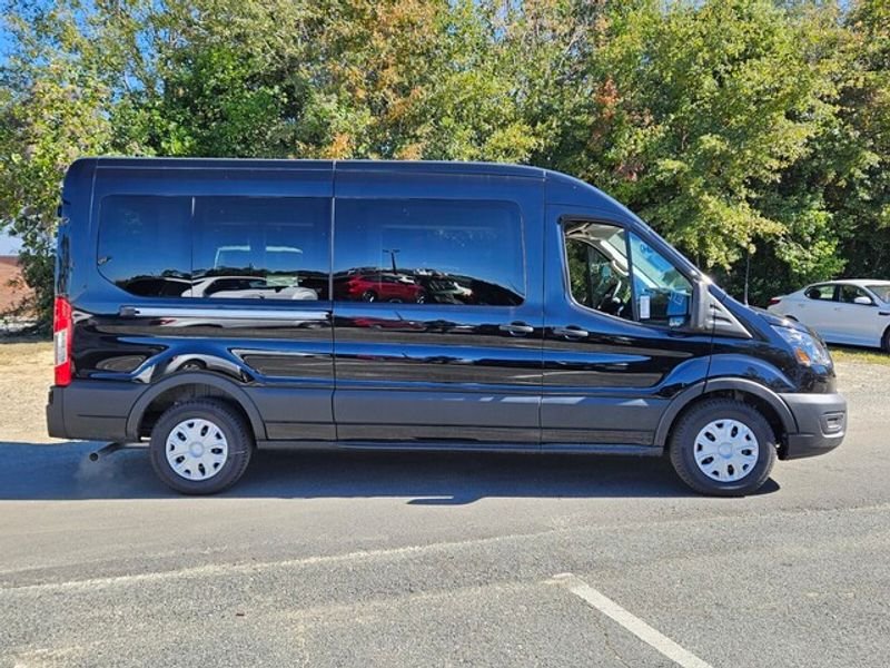 New 2025 Agate Black Metallic Ford Passenger Van XL image 10