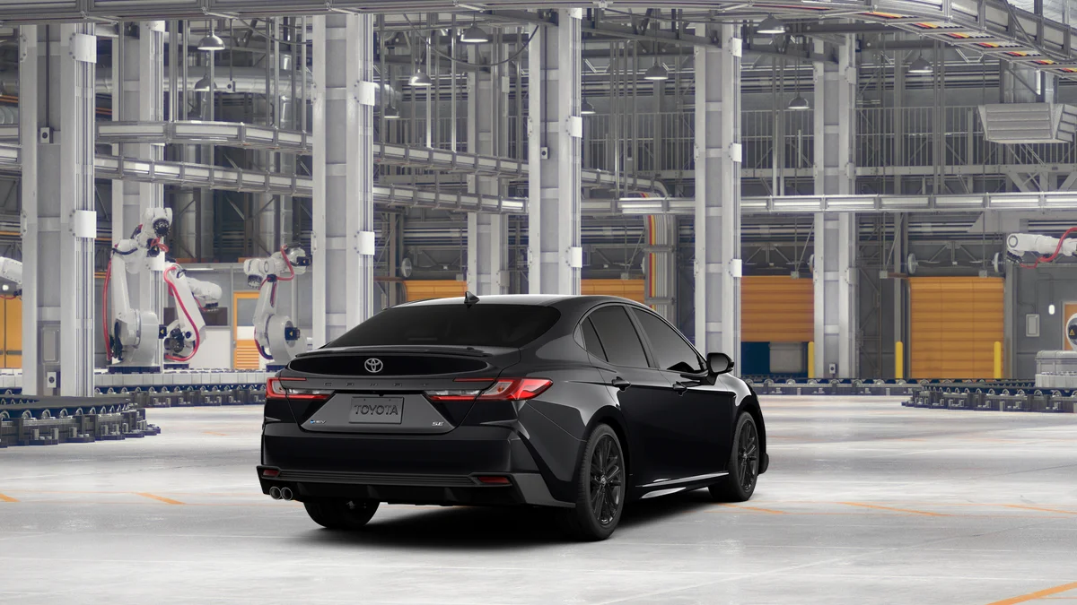 New 2026 Midnight Black Metallic Toyota SE image 9