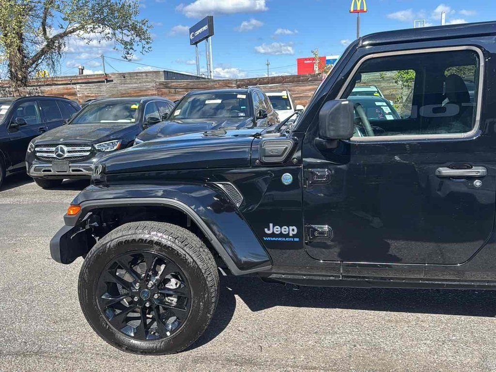 Used 2025 Black Jeep Sahara 4xe image 8