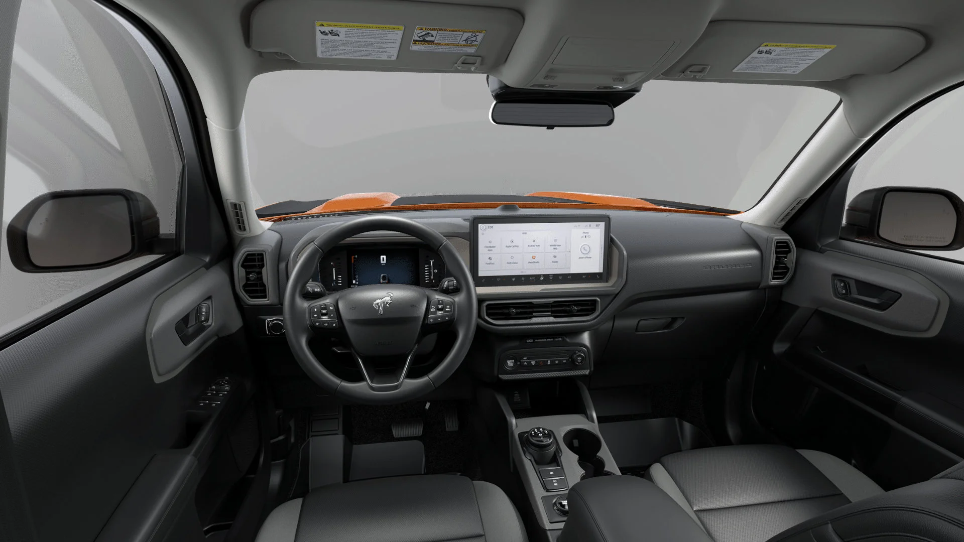 New 2026 Orange Fury Metallic Tri-Coat Ford Big Bend image 7