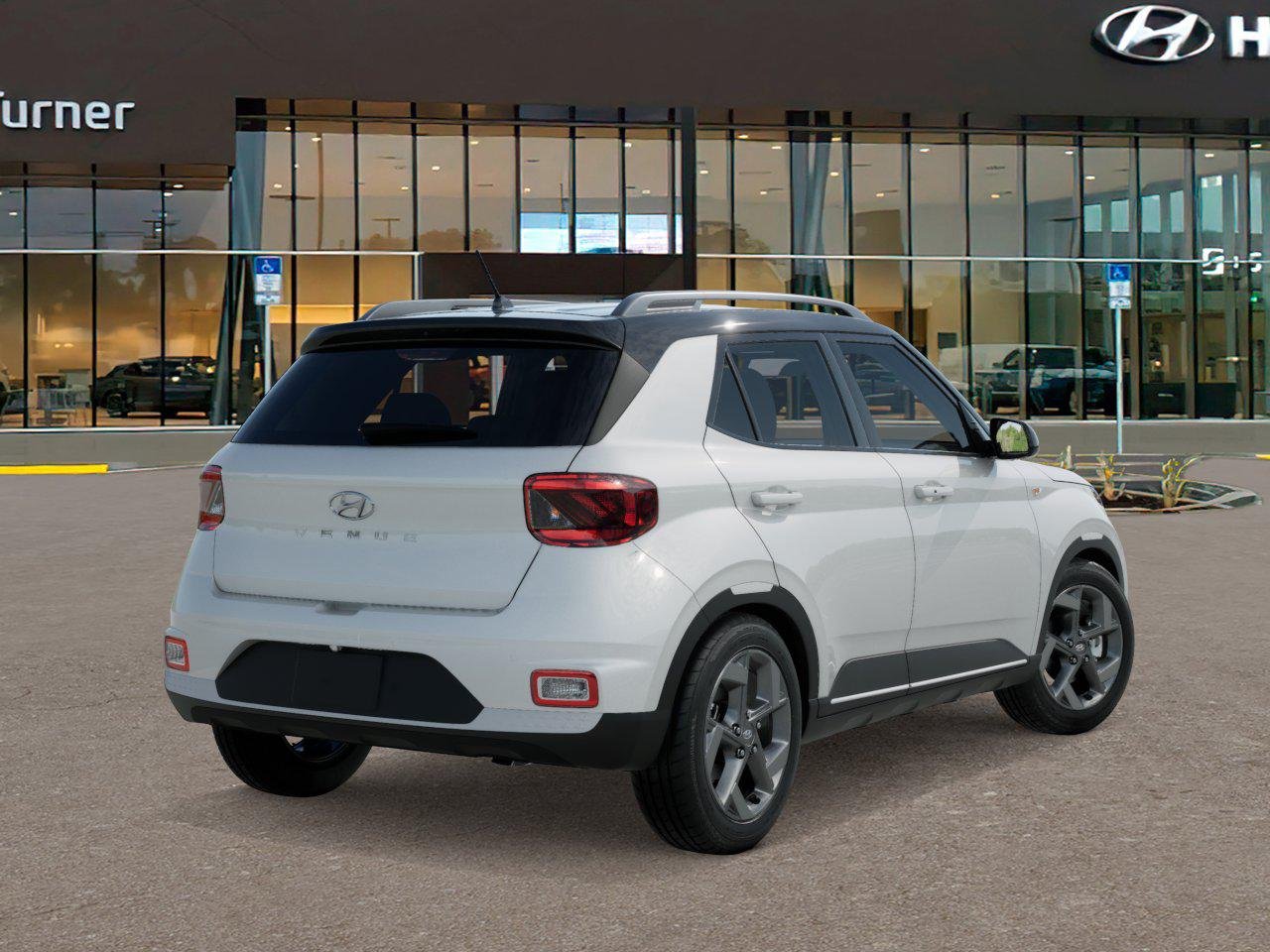 New 2026 Lunar White w/Black Roof Hyundai SEL w/Two-Tone Roof image 4