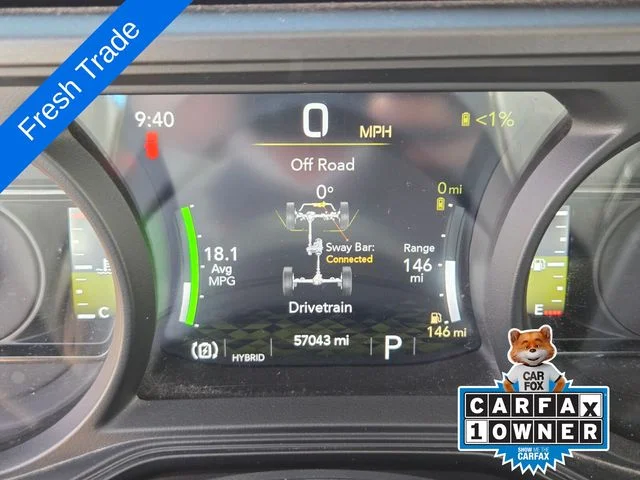 Used 2024 Gray Jeep Rubicon 4xe image 19