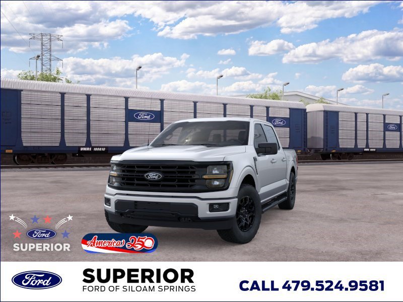 New 2026 Iconic Silver Metallic Ford XLT image 2