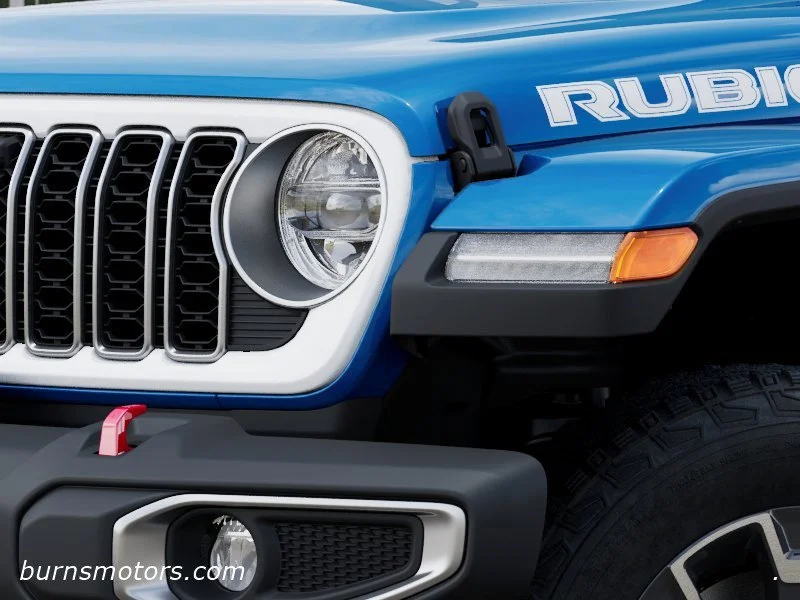 New 2026 Hydro Blue Pearl-Coat Exterior Paint Jeep Sahara 4-Door image 10