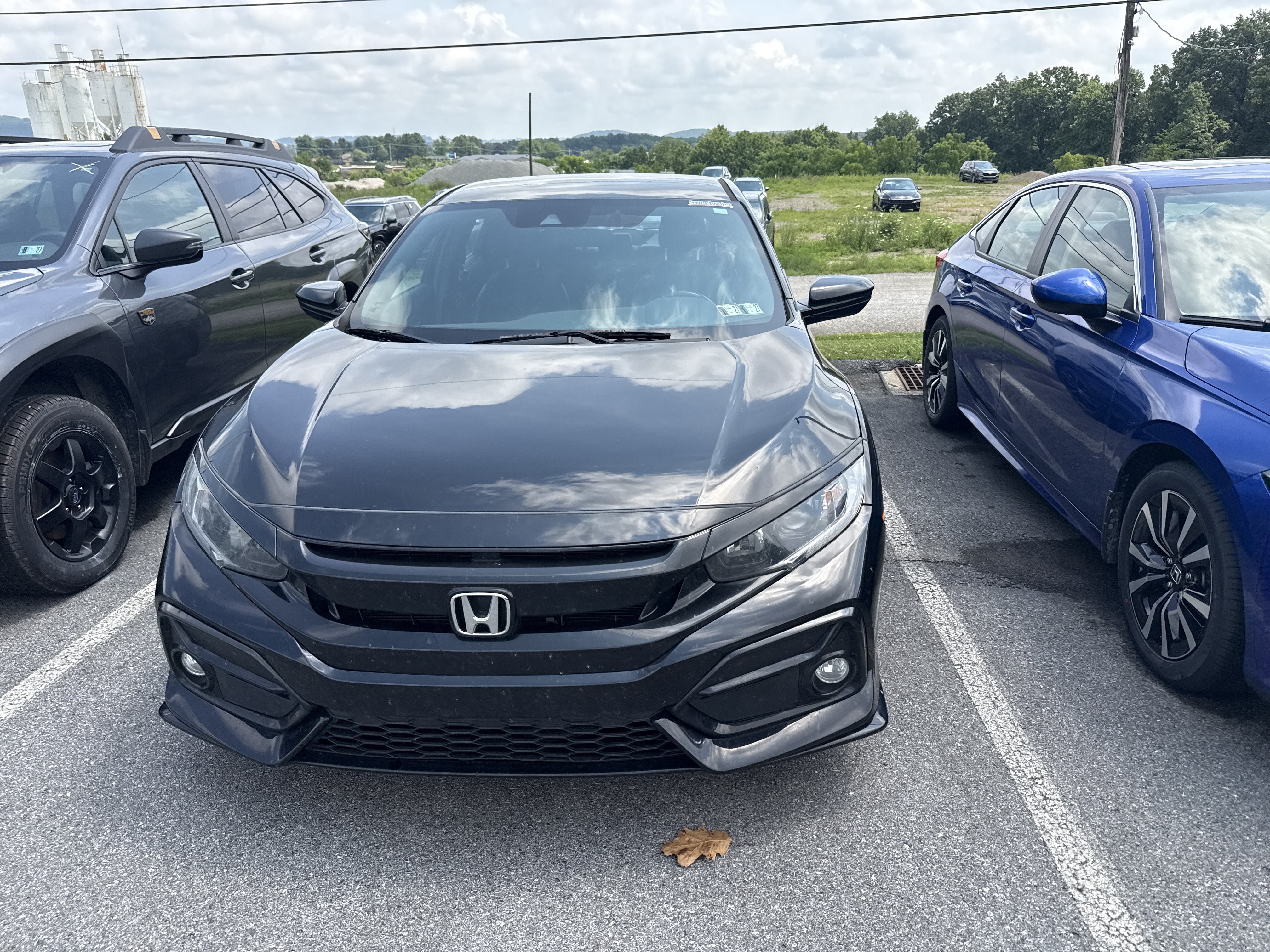 Used 2021 Crystal Black Pearl Honda Sport image 8