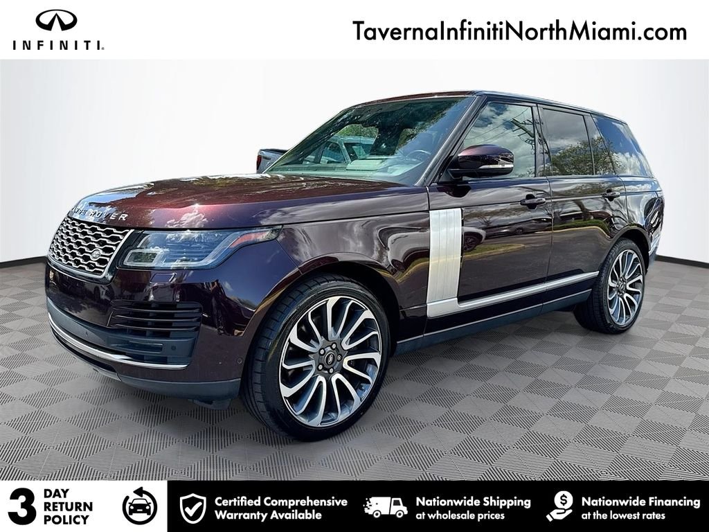 2020 Land Rover Range Rover HSE