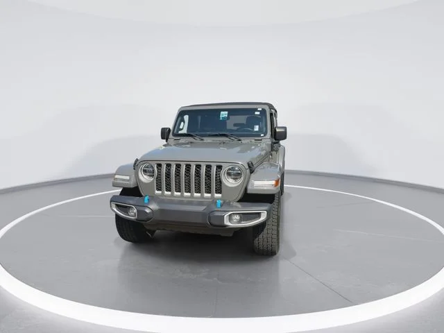 Used 2022 Gray Jeep Unlimited Sahara 4xe image 3