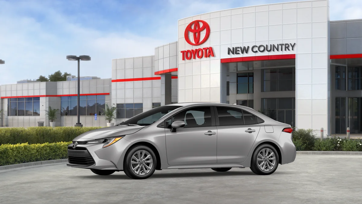 New 2026 Classic Silver Metallic Toyota LE image 3