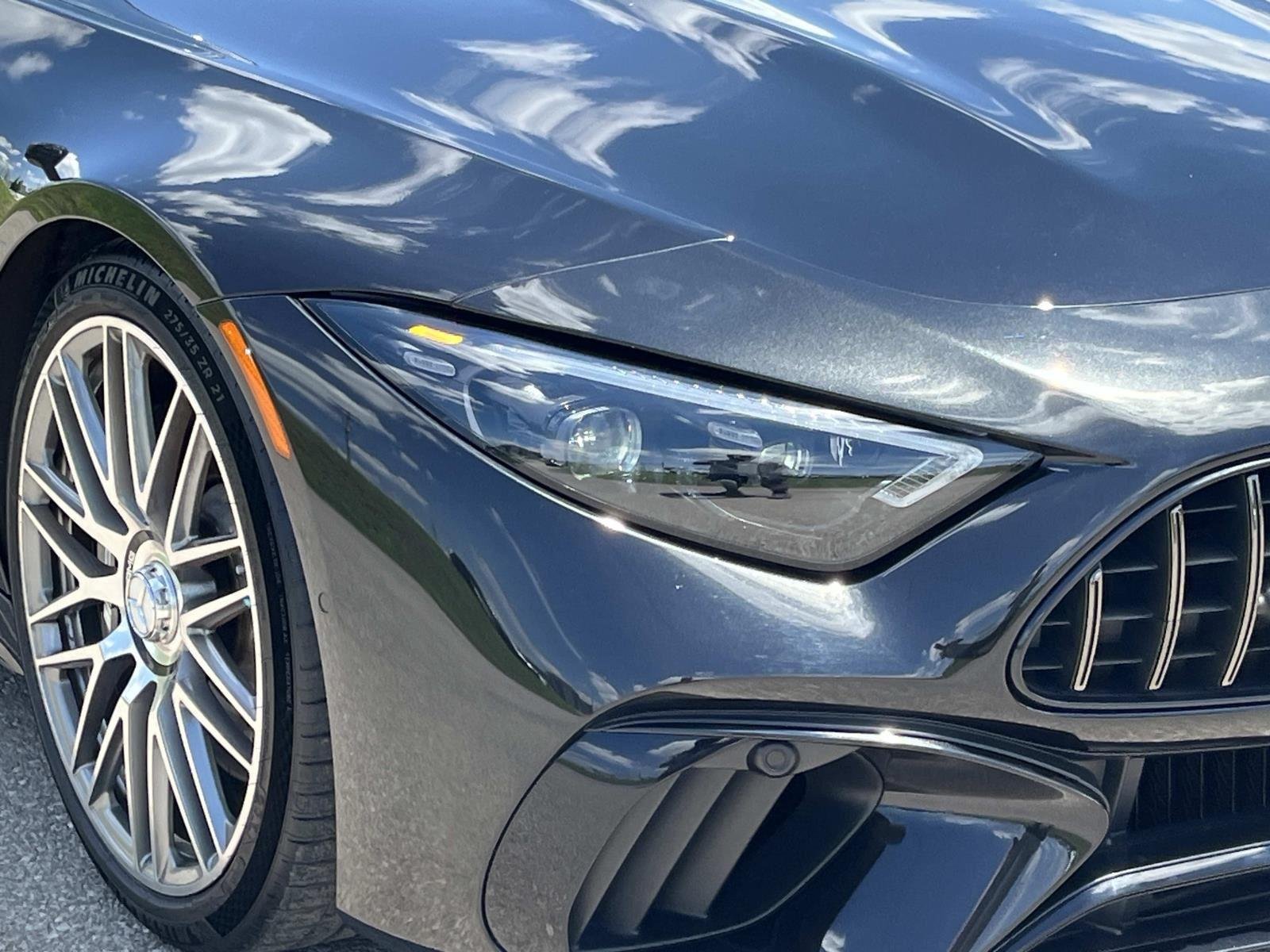 Certified Used 2024 Obsidian Black Metallic Mercedes-Benz AMG® SL 63 image 9