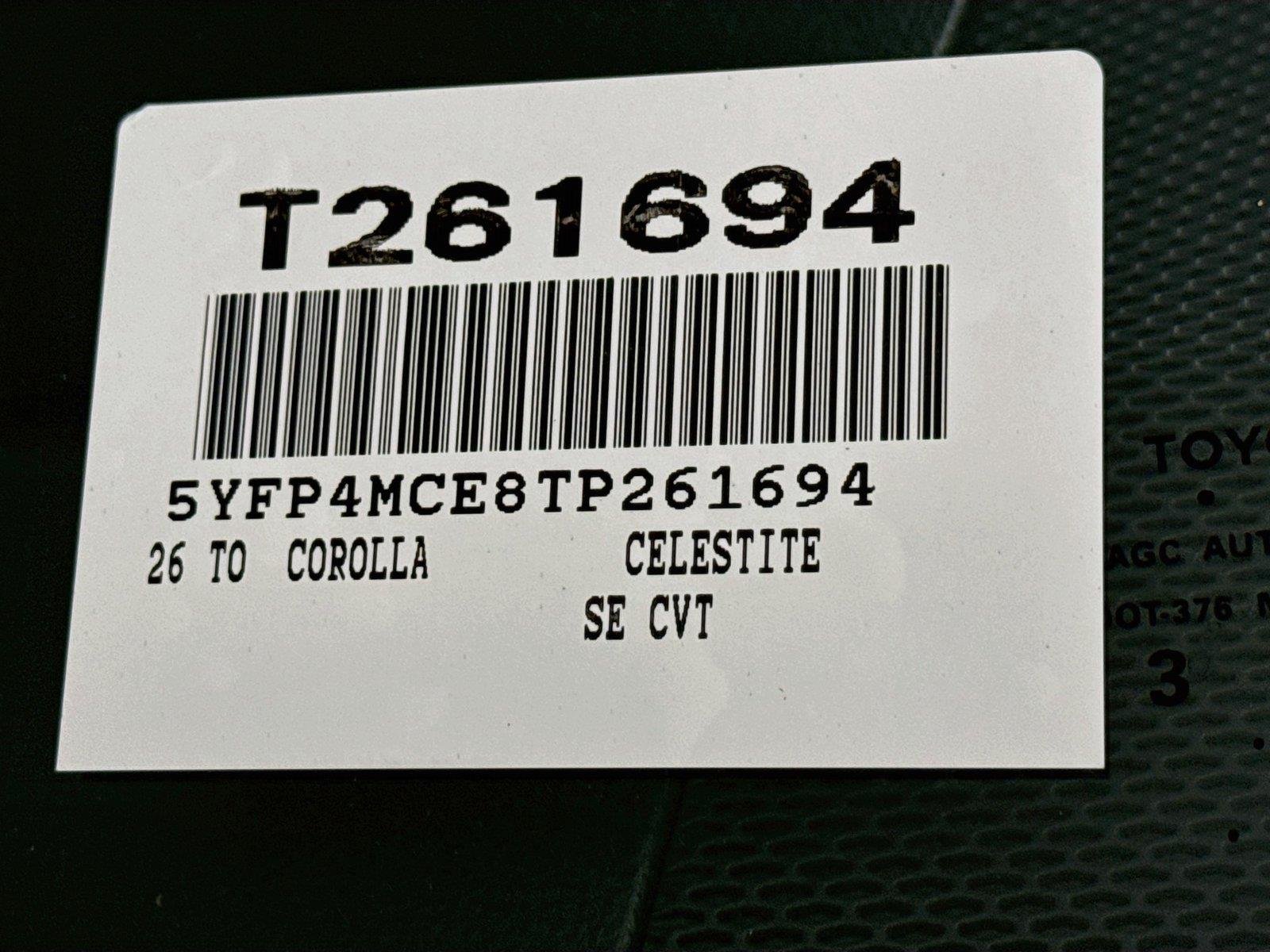 Certified Used 2026 Celestite Toyota SE image 42