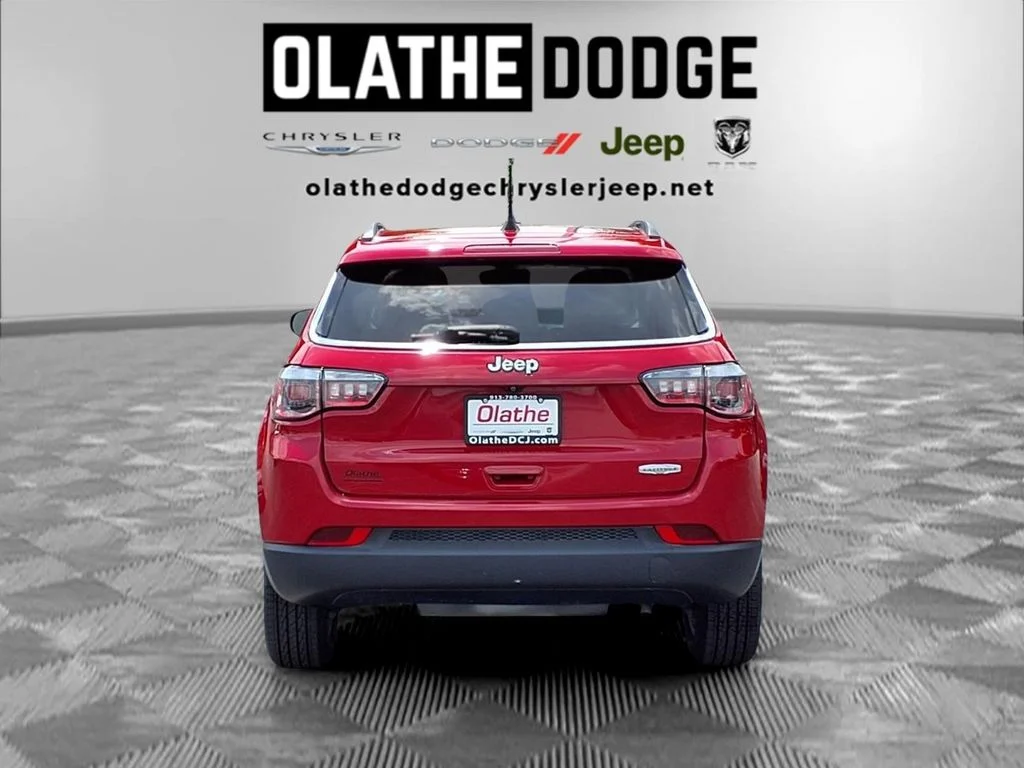 Certified Used 2020 Red Jeep Latitude image 26
