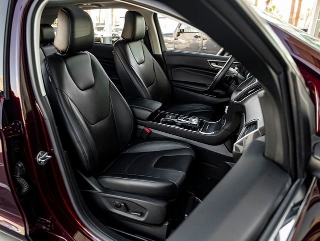 Used 2020 Burgundy Velvet Metallic Tinted Clearcoat Ford Titanium image 32
