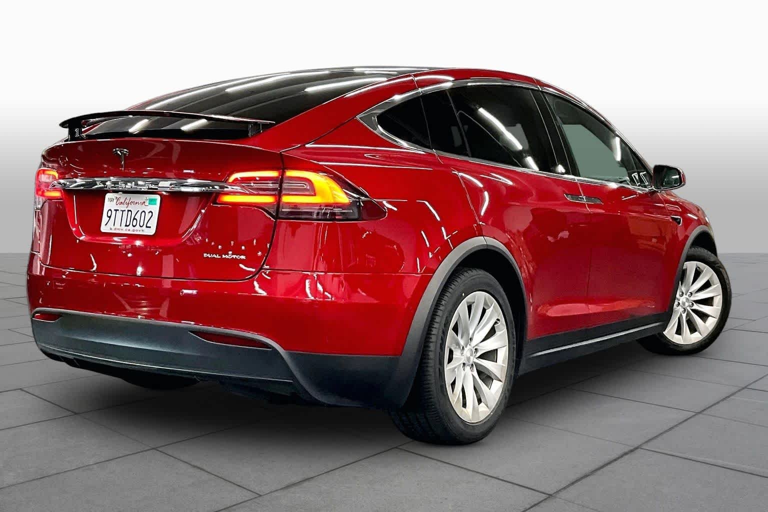 Used 2020 Red Multi-Coat Tesla Long Range Plus image 12