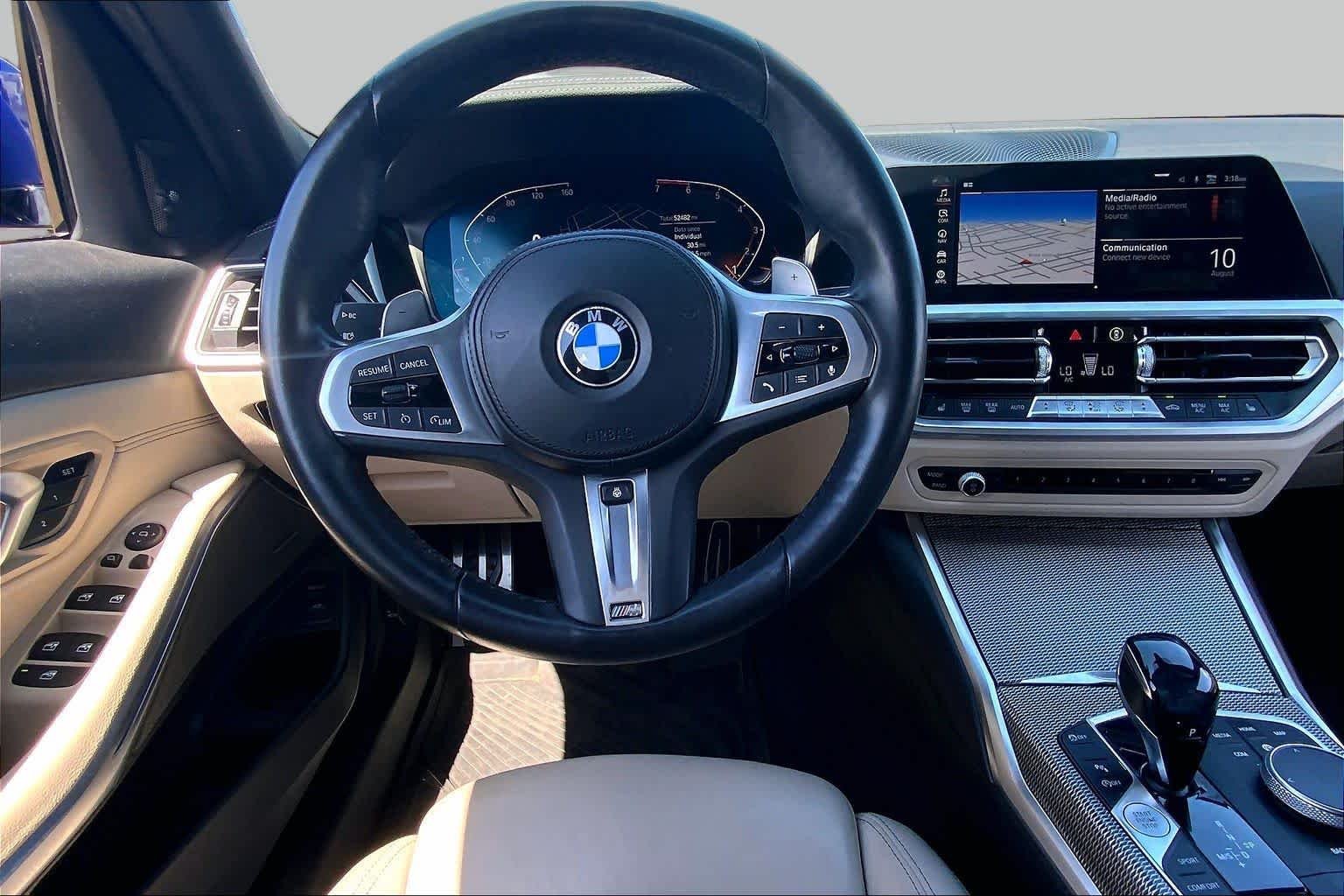 Certified Used 2021 Portimao Blue Metallic BMW 330i image 6