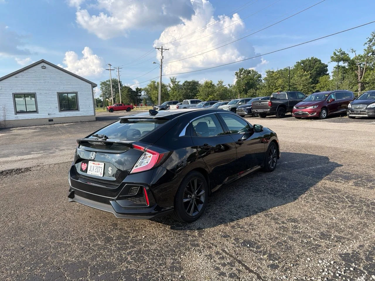 Used 2021 Black Honda EX image 8