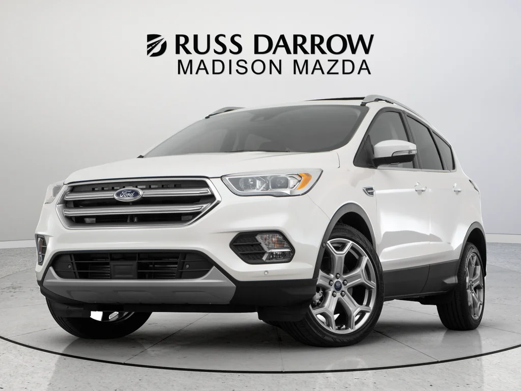 Used 2017 White Ford Titanium image 2
