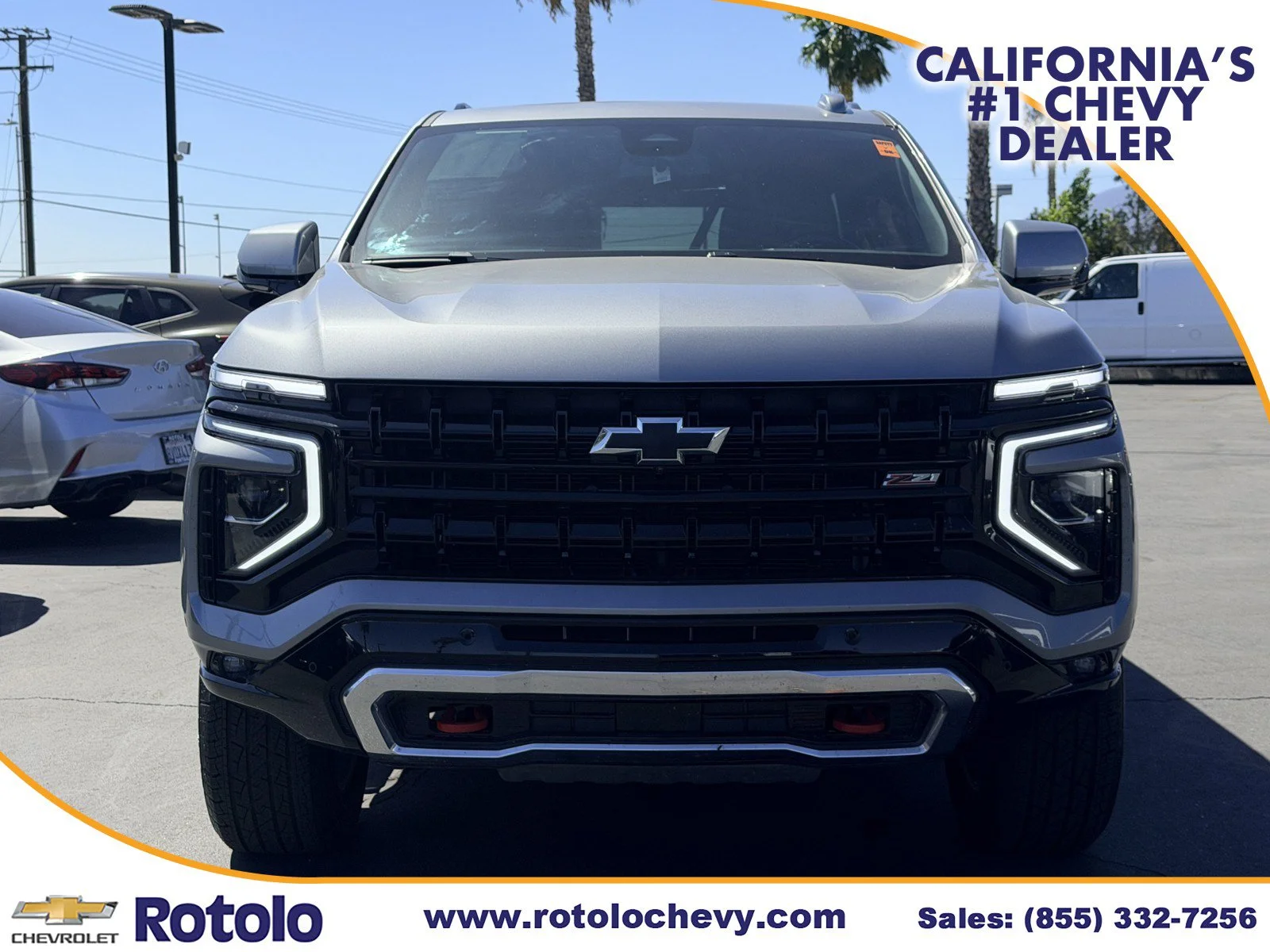 Used 2025 Sterling Gray Metallic Chevrolet Z71 image 2