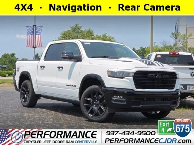 New 2026 Bright White Clearcoat Ram Laramie image 1