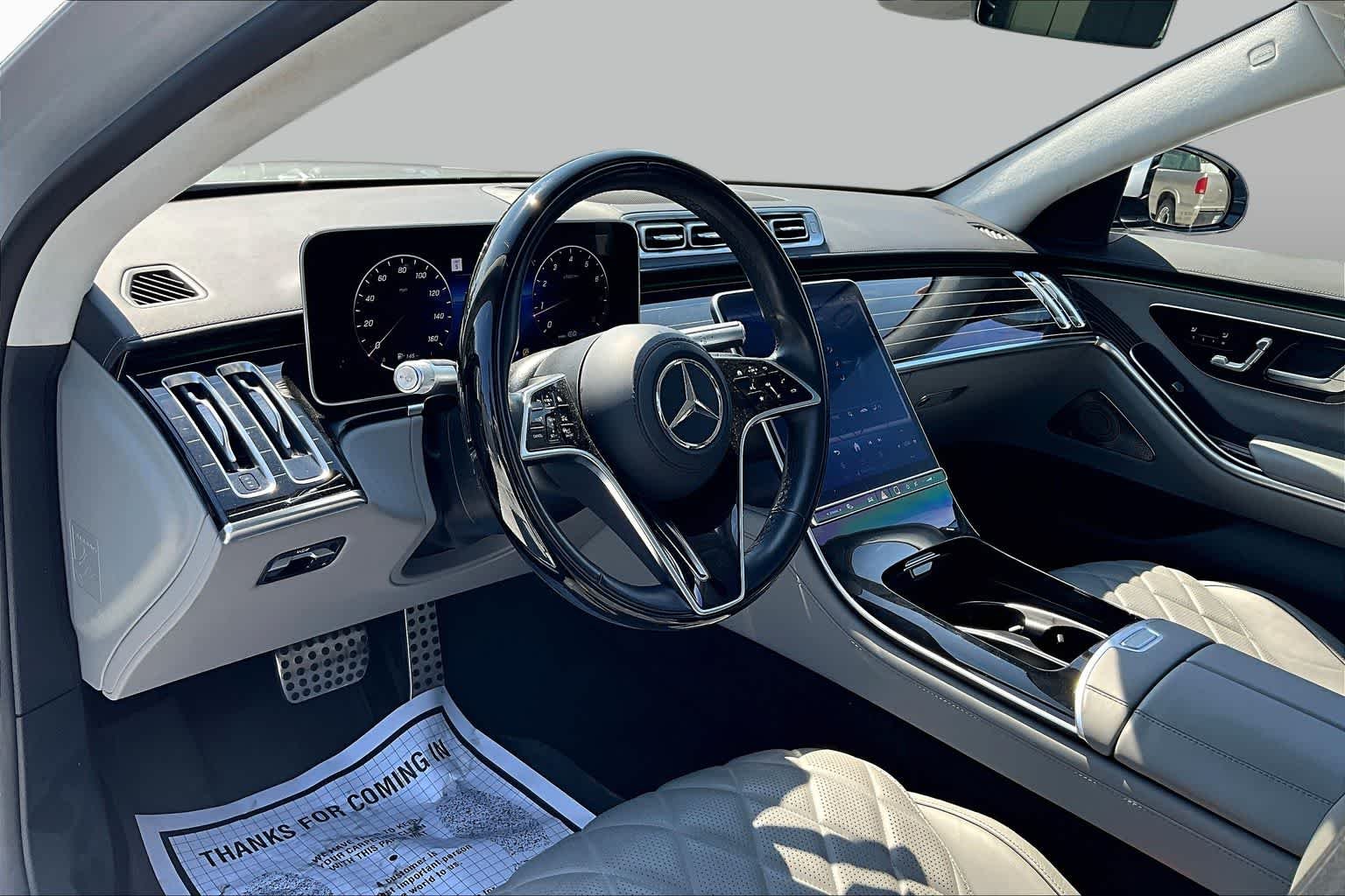 Used 2022 Cirrus Silver Mercedes-Benz S 580 image 18