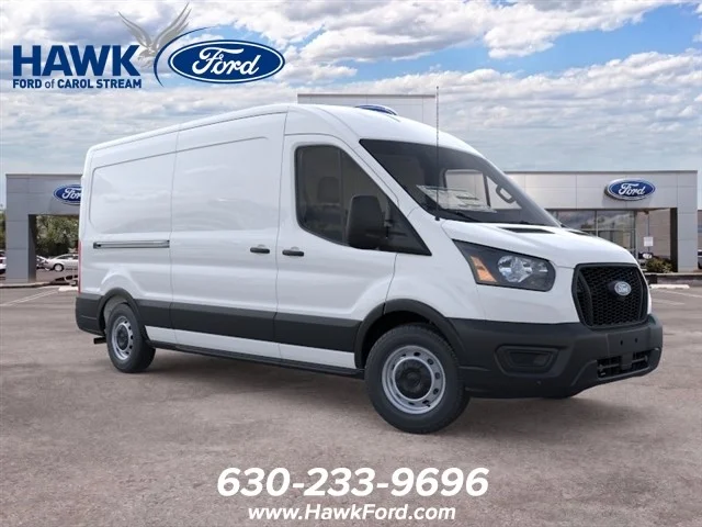 New 2026 Oxford White Ford Cargo Van image 7