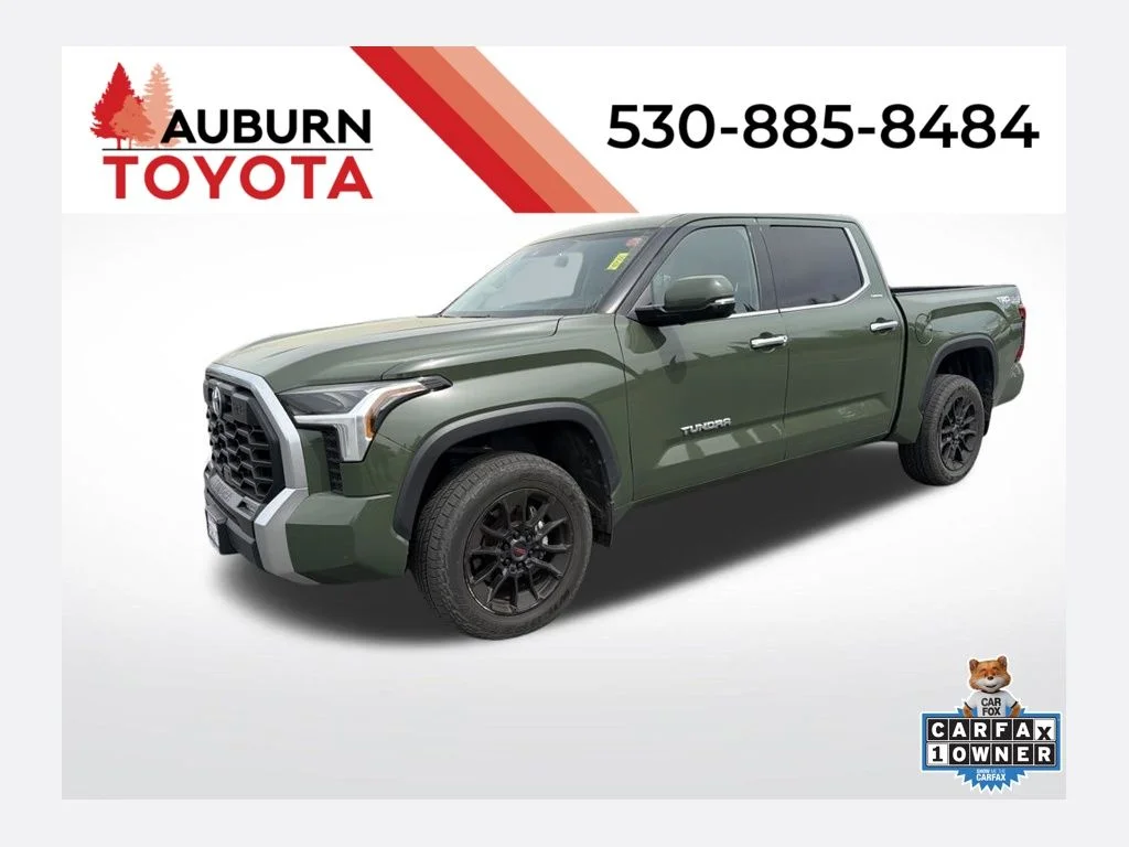 Used 2023 Green Toyota Limited image 1