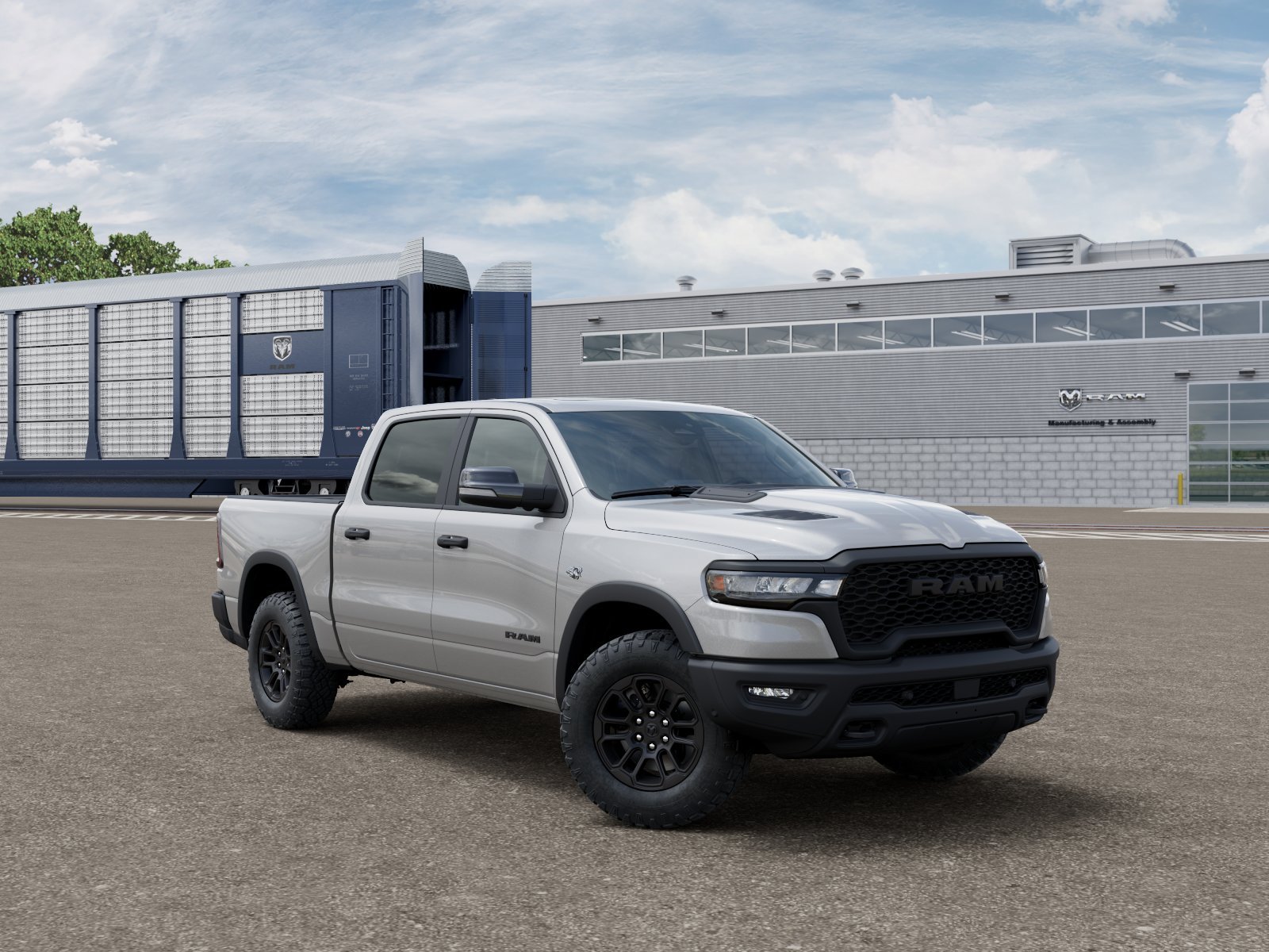 New 2026 Silver Zynith Exterior Paint RAM Rebel image 3