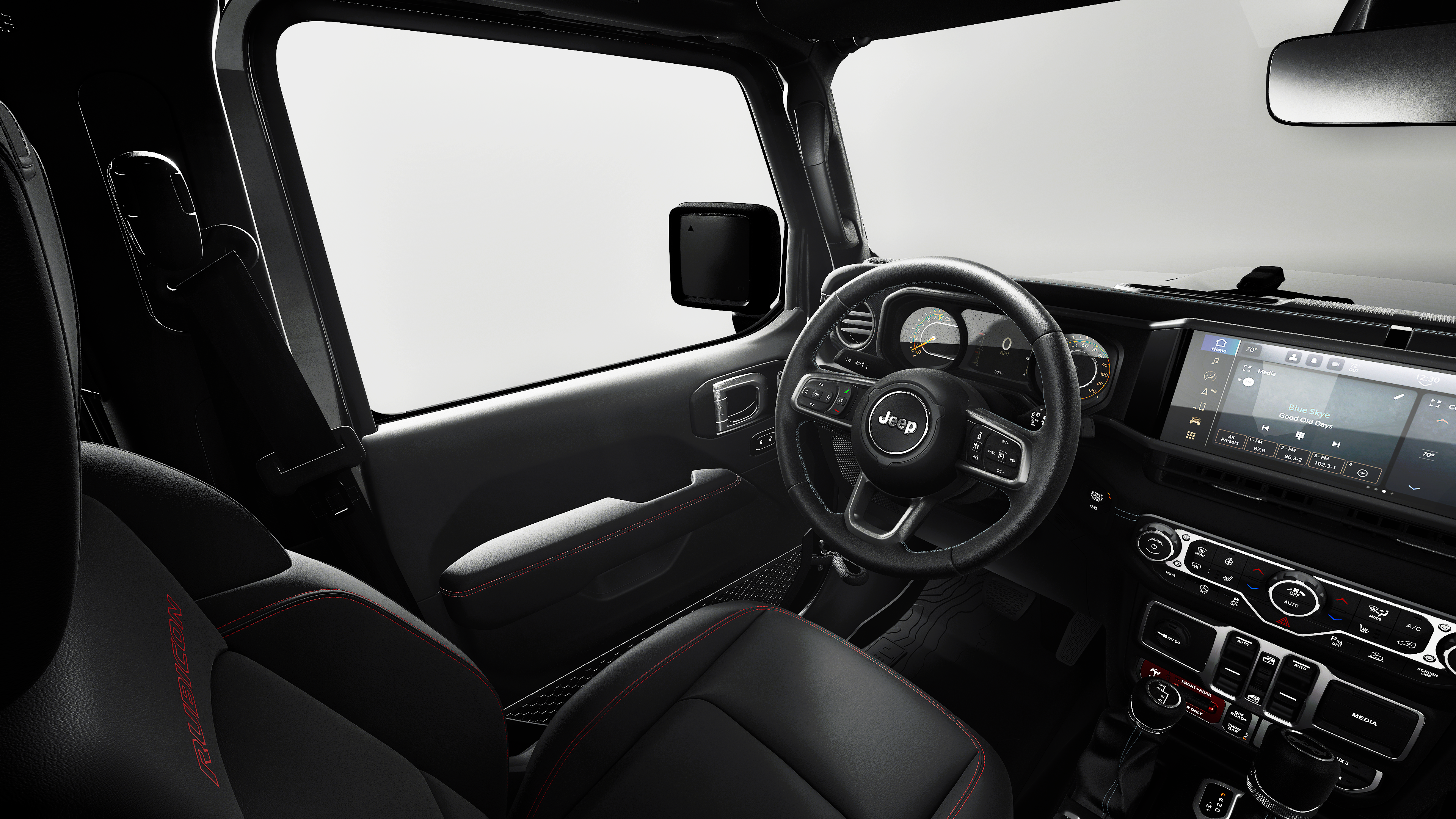 New 2027 Black Clear-Coat Paint Jeep Rubicon image 34