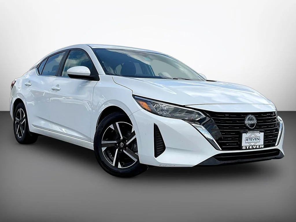 Certified Used 2024 Cloud White Nissan SV image 1
