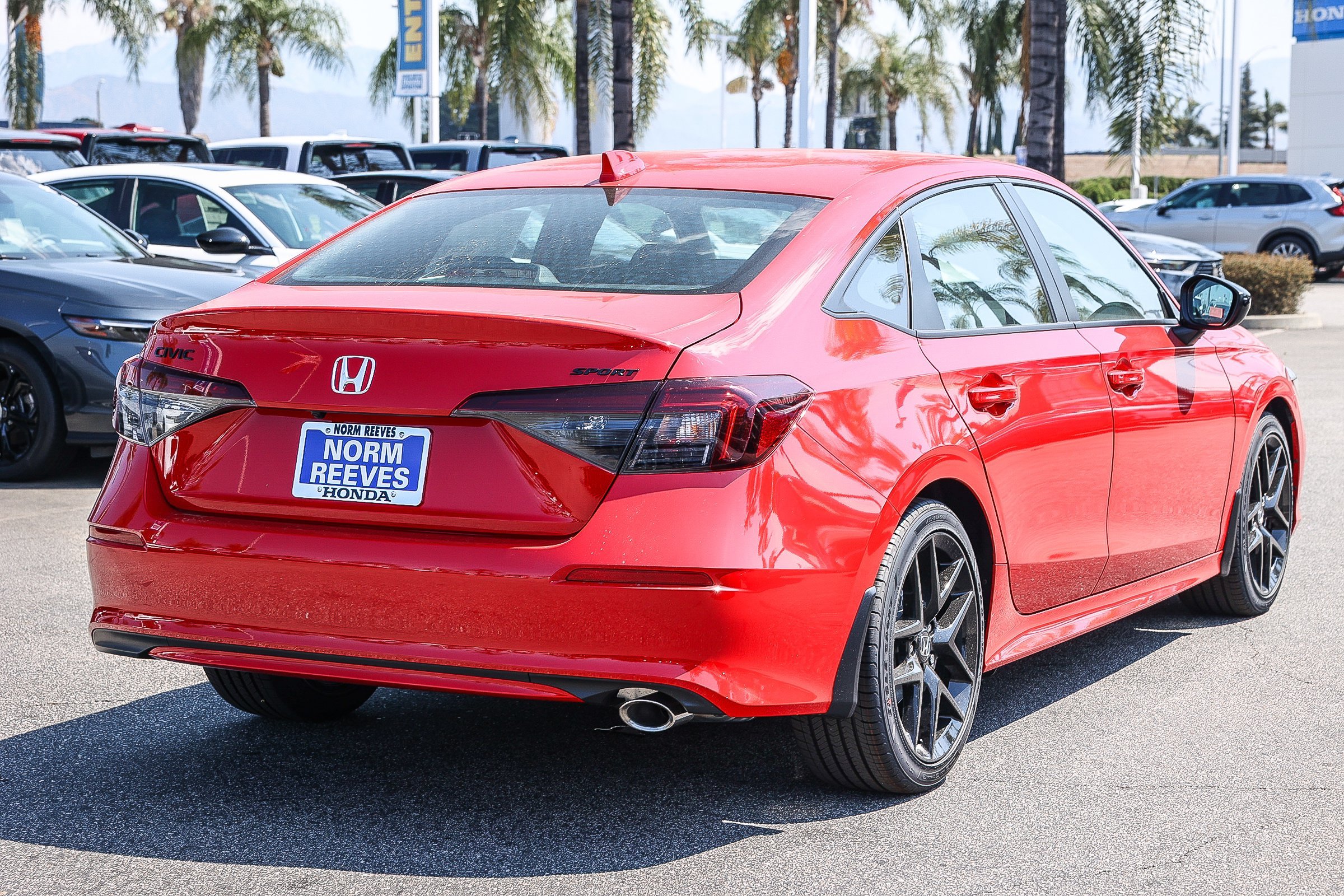 New 2026 Rallye Red Honda Sport CVT image 6