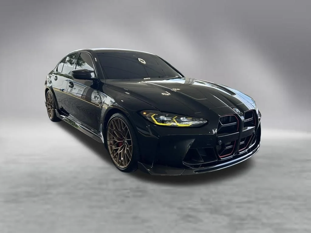 Used 2024 Black Sapphire Metallic BMW CS image 2