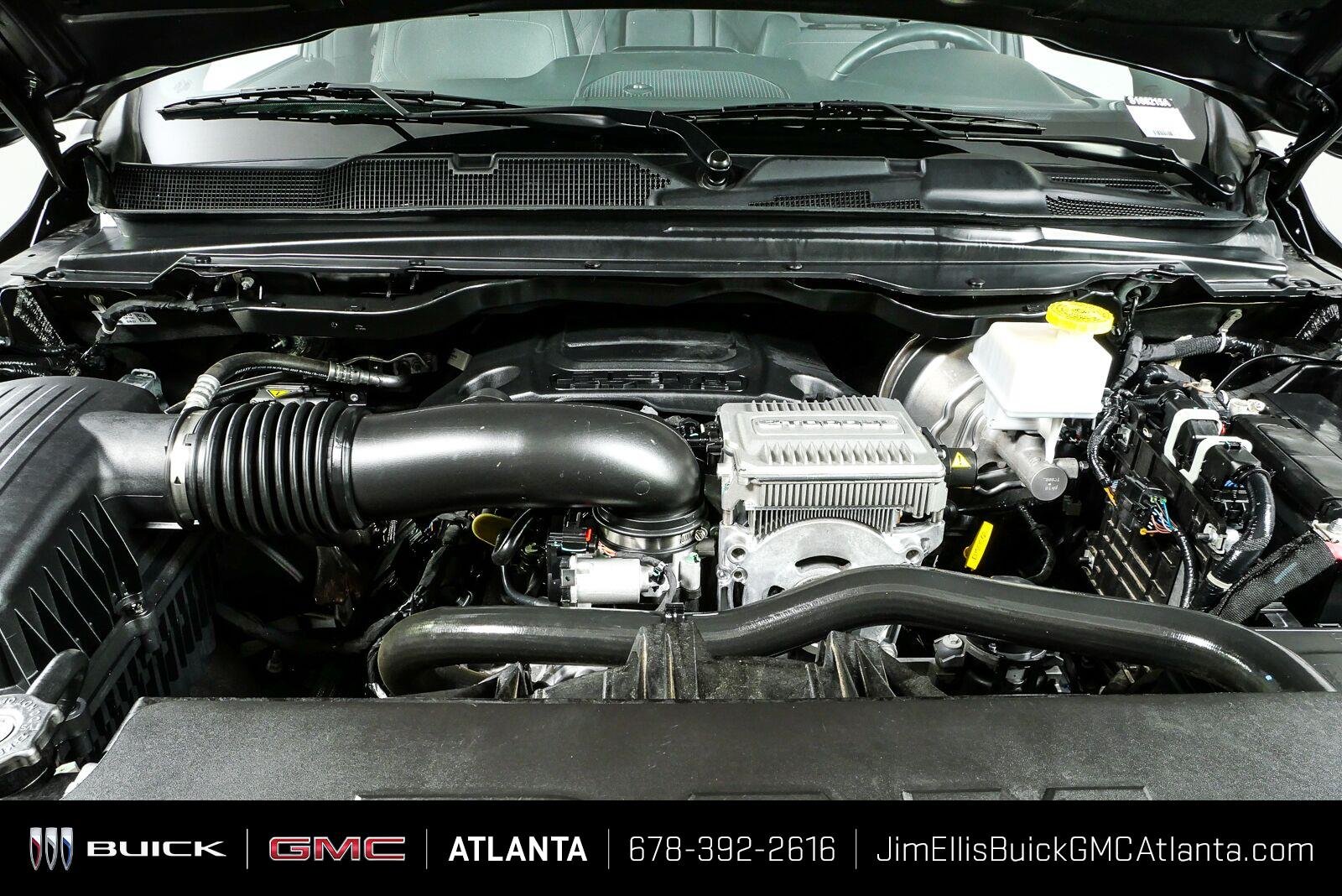 Used 2023 Granite Crystal Metallic Clearcoat Ram Big Horn image 33