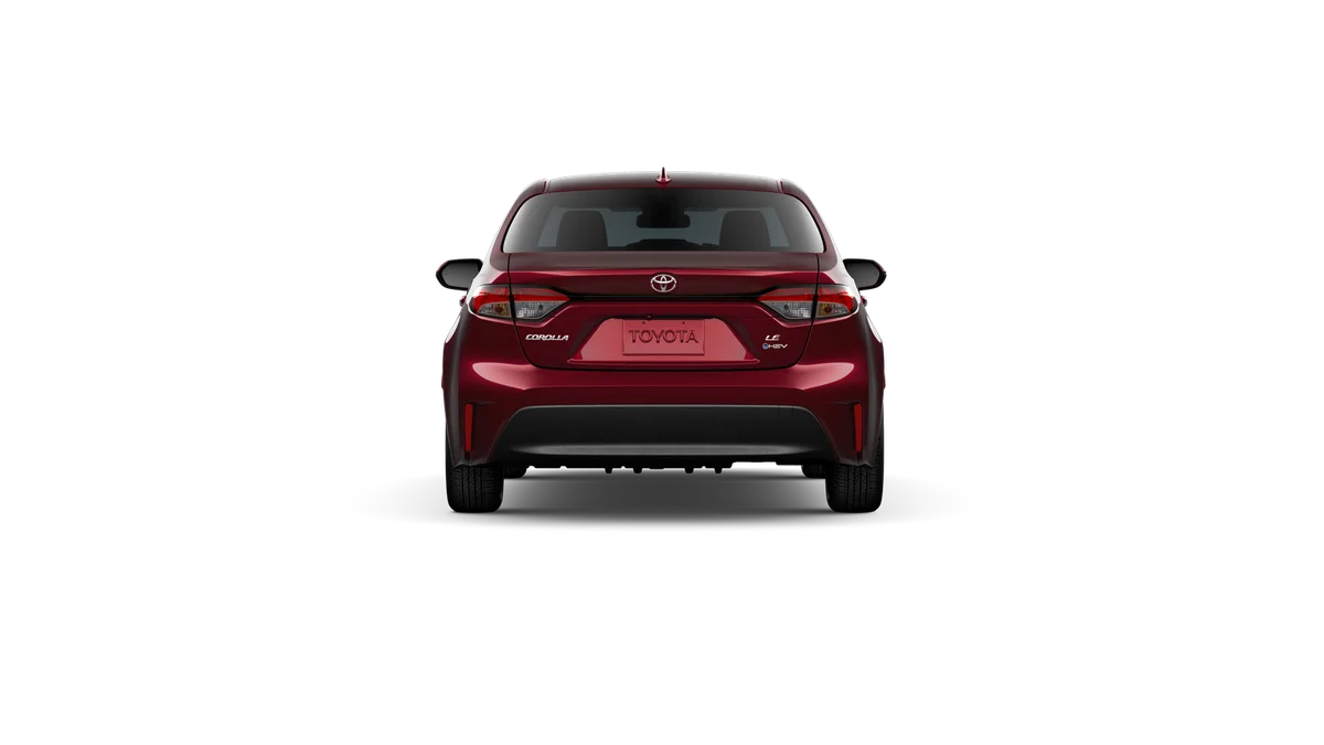 New 2027 Ruby Flare Pearl Toyota Hybrid LE image 8