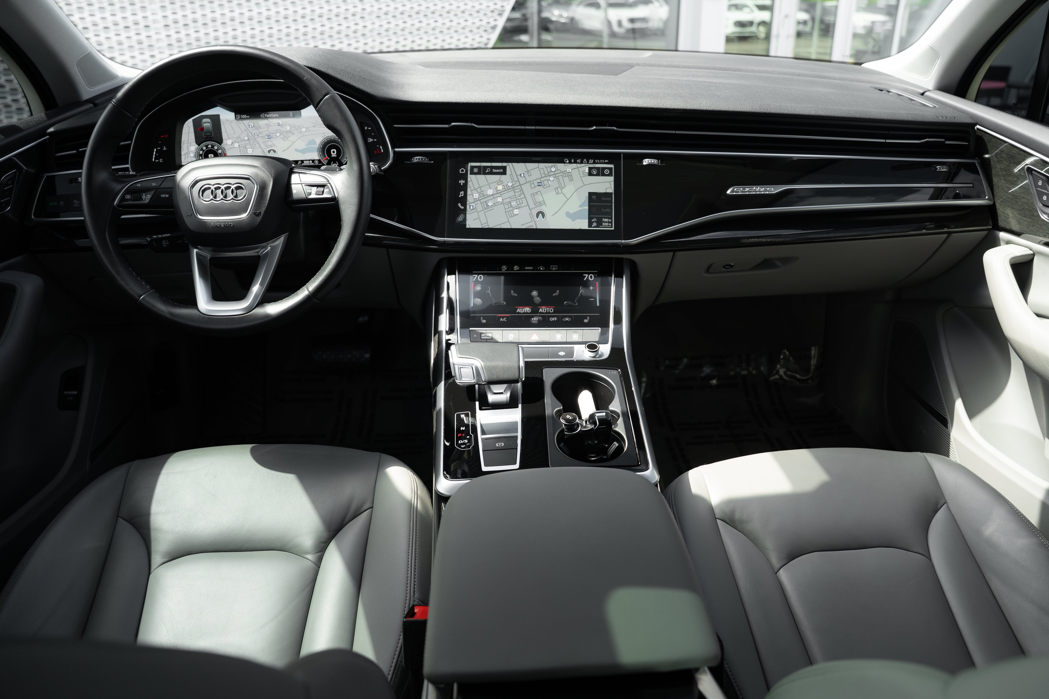 Certified Used 2022 Navarra Blue Metallic Audi Premium Plus image 8