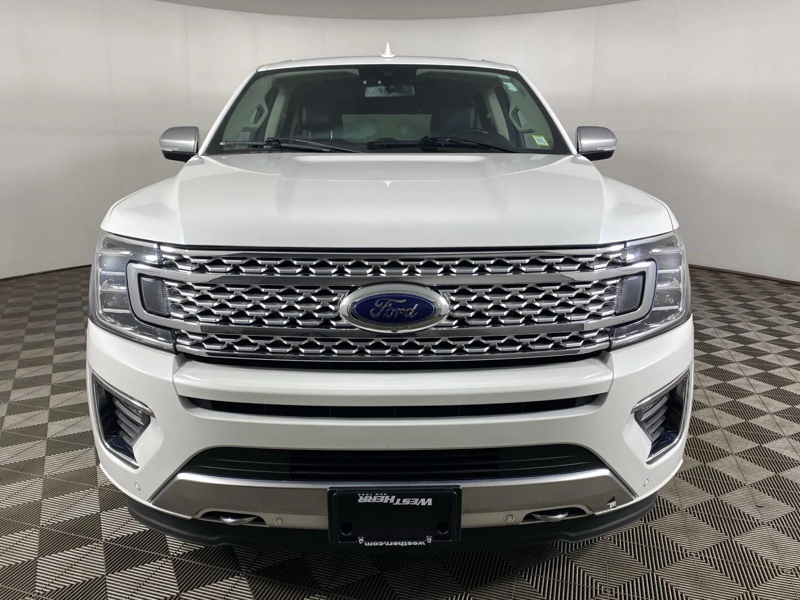 Used 2020 Star White Metallic Tri-Coat Ford Platinum image 2