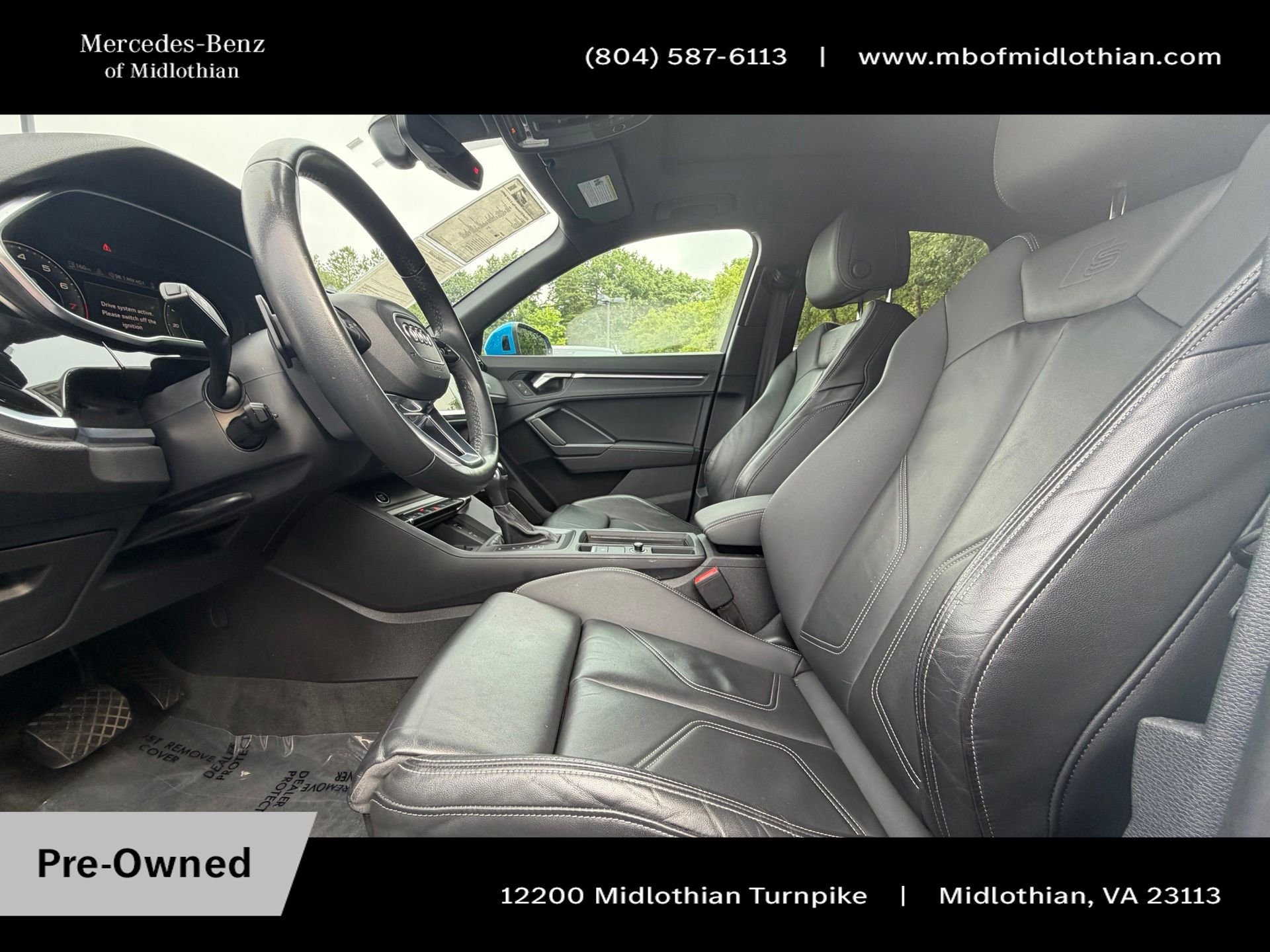 Used 2023 Blue Audi Premium Plus image 8