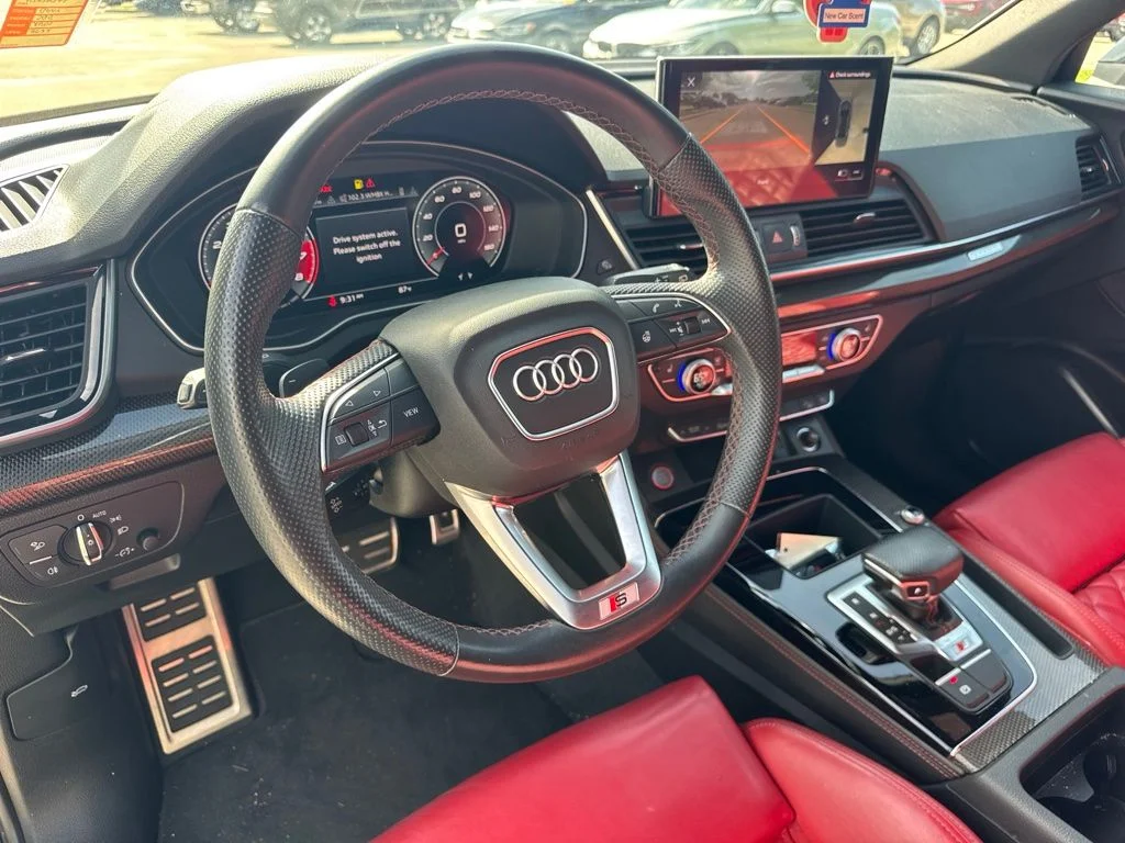 Used 2022 Quantum Gray Audi Premium Plus image 9