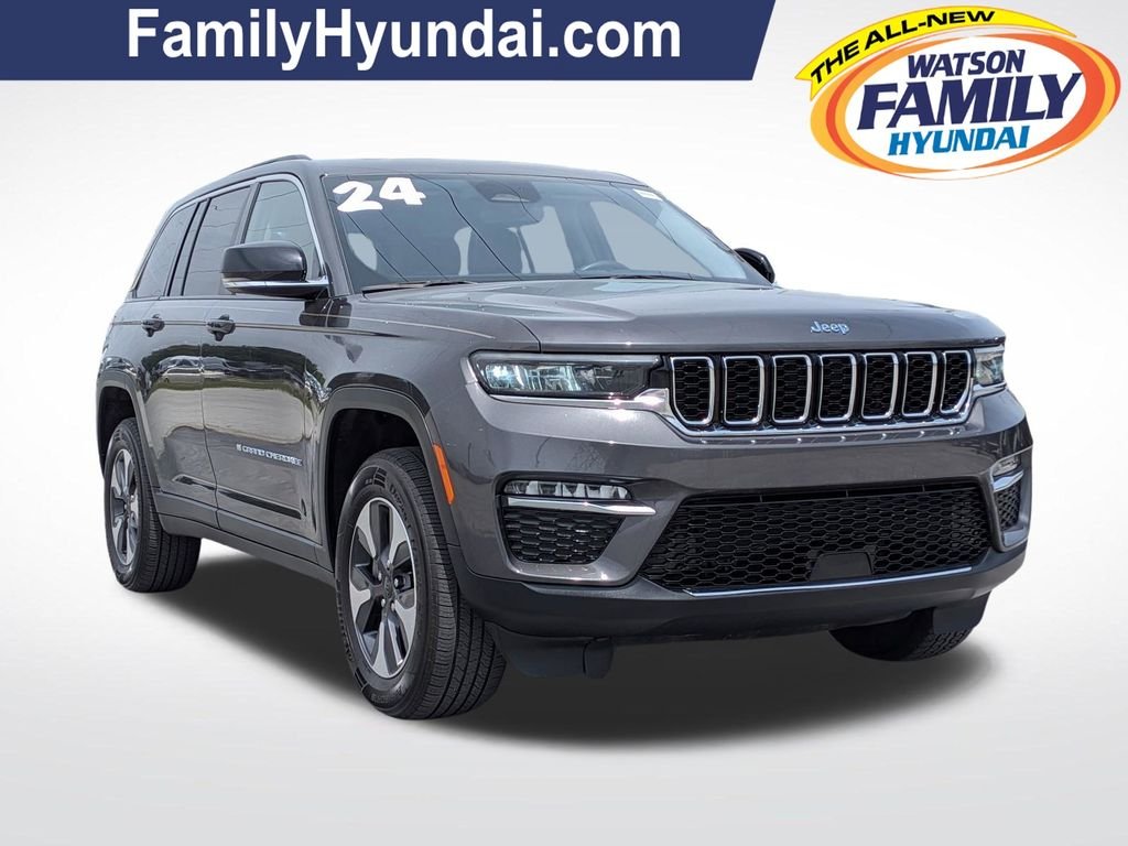 Used 2024 Gray Jeep 4xe image 1